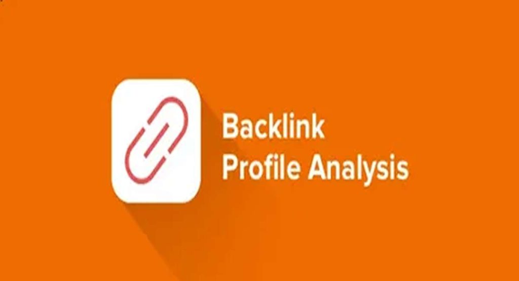 Backlink profile dashboard showing referring domains and link quality