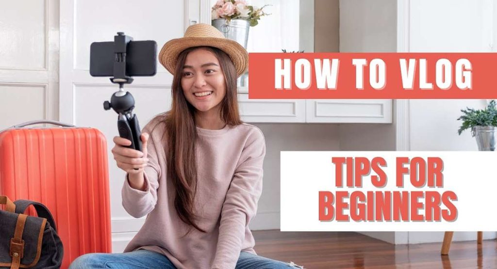 Simple camera and microphone setup for someone learning how to create a vlog