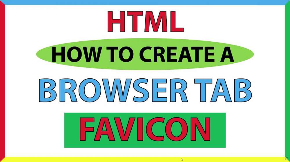 Favicon icon displayed next to the page title in a browser tab