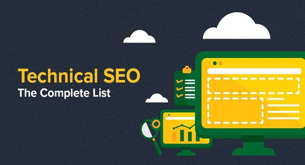 Technical SEO checklist for SaaS websites showing site speed, Core Web Vitals, and structured data