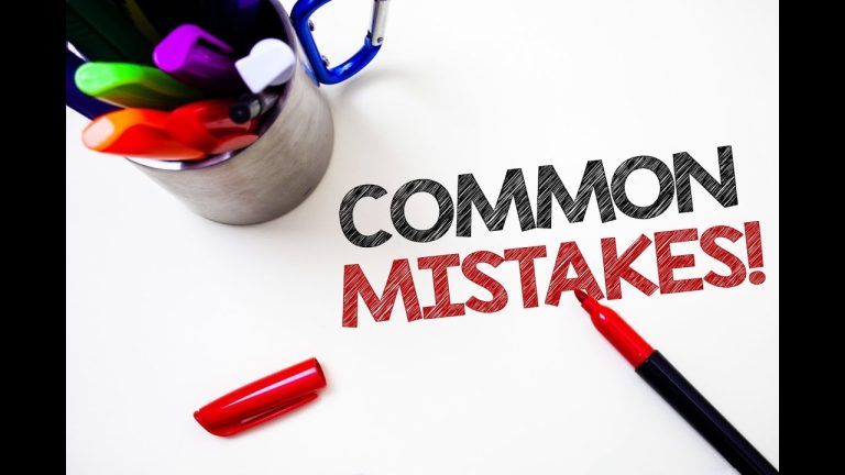 common page title mistakes