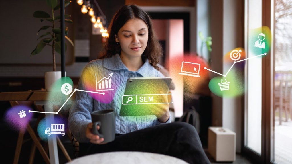 SaaS digital marketing strategy results showing organic traffic growth